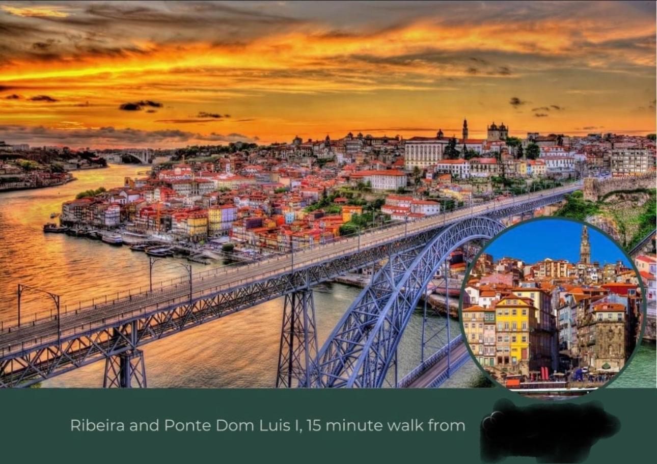Amazing Studio Douro River Views Порту Экстерьер фото